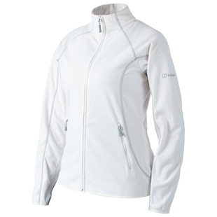 Berghaus Womens Spectrum Micro Fleece Jacket (Dark White) | Sportpursu