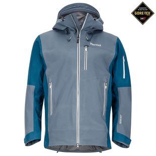 Marmot Mens La Meije GTX Jacket Steel Onyx Denim Sportpursuit