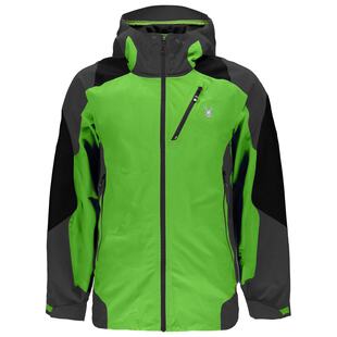 Spyder Mens Whyte Spyder Eiger Jacket Fresh Polar Black Sportpursu