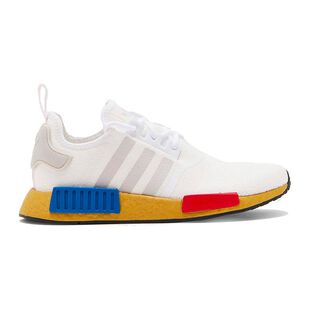 Adidas nmd blue and yellow clearance