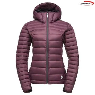Black Diamond Womens Cold Forge Hooded Jacket Bordeaux Sportpursui