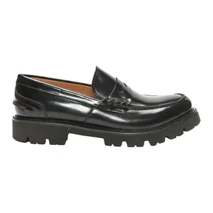 BritishPassport Mens Penny Loafer Casual Shoes (Black) | Sportpursuit.