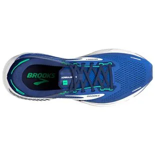 Brooks Mens Adrenaline GTS 22 Running Shoes (Surf the Web/Blue/Irish G