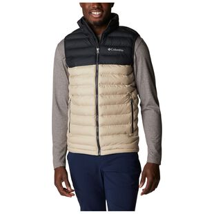 Columbia Mens Powder Lite Gilet Ancient Fossil CSC Sportpursuit