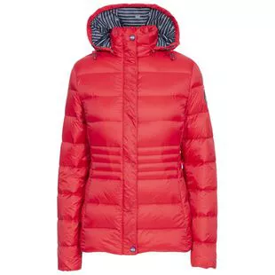 DLX Womens Hayling Down Jacket Red Sportpursuit