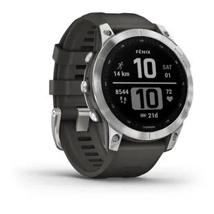 Fenix 5s plus silver with 2025 black band