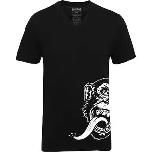 Tee shirt gas monkey col v discount