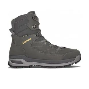 Lowa Mens Explorer II GTX Mid Hiking Boots Navy Orange Sportpursui
