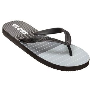 Globe Mens Aggro Flip Flops Blue Grey Black Sportpursuit
