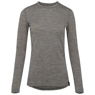 Tog 24 Snowdon Womens Thermal Zip Neck Grey T-Shirt