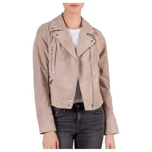 Esther leather top biker jacket