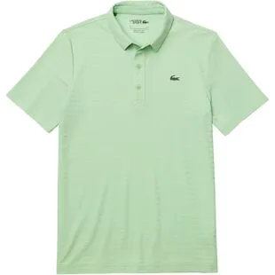 Lacoste Mens Knit Polo Shirt Turquoise Sportpursuit