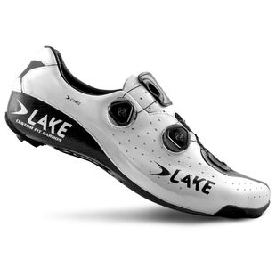 Lake CX402 Road Wide Fit Shoes (White 