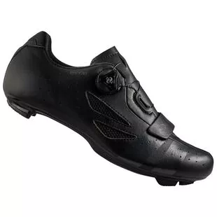 Lake MX218 Carbon Cycling Shoes (Black/Grey) | Sportpursuit.com