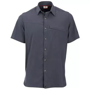 Short Sleeve Flower Bud Print Poplin Shirt - Sky Blue – Raging Bull Clothing