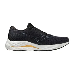Mizuno Mens Wave Rider 26 Running Shoes Grey 2E Width Sportpursu