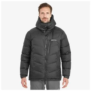 Montane Mens Resolute Down Jacket Black Sportpursuit