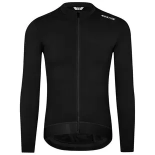 Monton Mens Urban+ Colours V2 Long Sleeve Jersey (Black) | Sportpursui