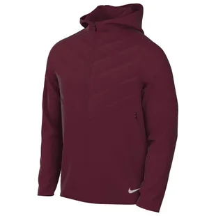Nike Mens Thermafit Synthetic Repel Jacket Dark Beetroot/Reflective S