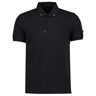 Nilsson Mens Knapp Polo Shirt (Black) | Sportpursuit.com