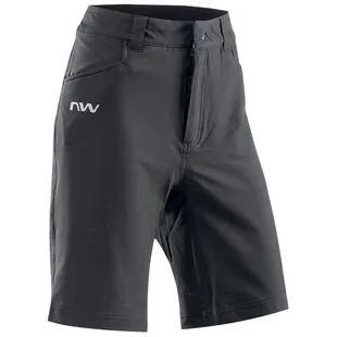 Northwave Mens Escape Baggy Shorts Black Sportpursuit
