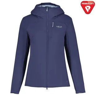 Rab Mens Alpha Freak Hoodie Dark Horizon Rust Sportpursuit