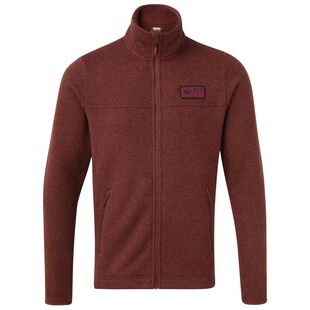 Rab Mens Explorer Fleece Jacket Oxblood Red Sportpursuit