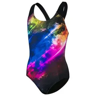 Speedo Bañador Rainbow Wave Allover Tie-Back Multicolor