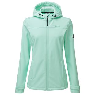 keld womens softshell hooded jacket