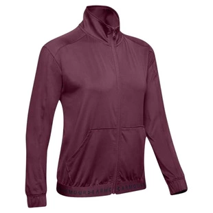 Under Armour Womens HeatGear Armour Jacket Purple Sportpursuit