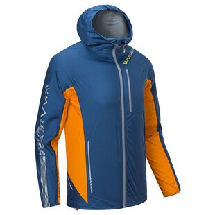 WAA Ultra Mens Ultra 3.0 Rain Jacket Blue Orange Sunrise Sportpurs