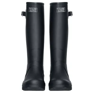 WildeandKing Mens Netherfield Wellington Boots Black Sportpursuit