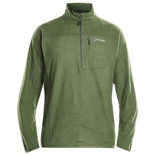 Berghaus Mens Spectrum 2.0 Half Zip Micro Fleece Dark Bronze Green Ma