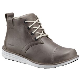Columbia Mens Irvington LTR Chukka WP Boots Kettle White