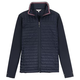 Aigle Mens Dweltown Fleece Down Effect Jacket Dark Navy Sportpursu