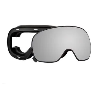 Ocean K2 Ski Goggles (Black/Revo Silver Lens)