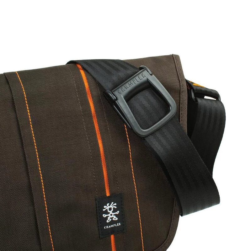 Crumpler Free Wheeler Messenger Bag 9.5L Java Brown Pumkin Orange