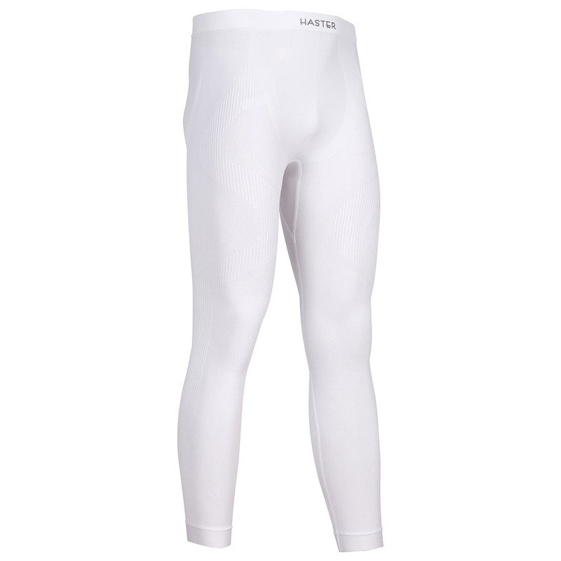 Haster Mens Thermoactive Tights (White) | Sportpursuit.com