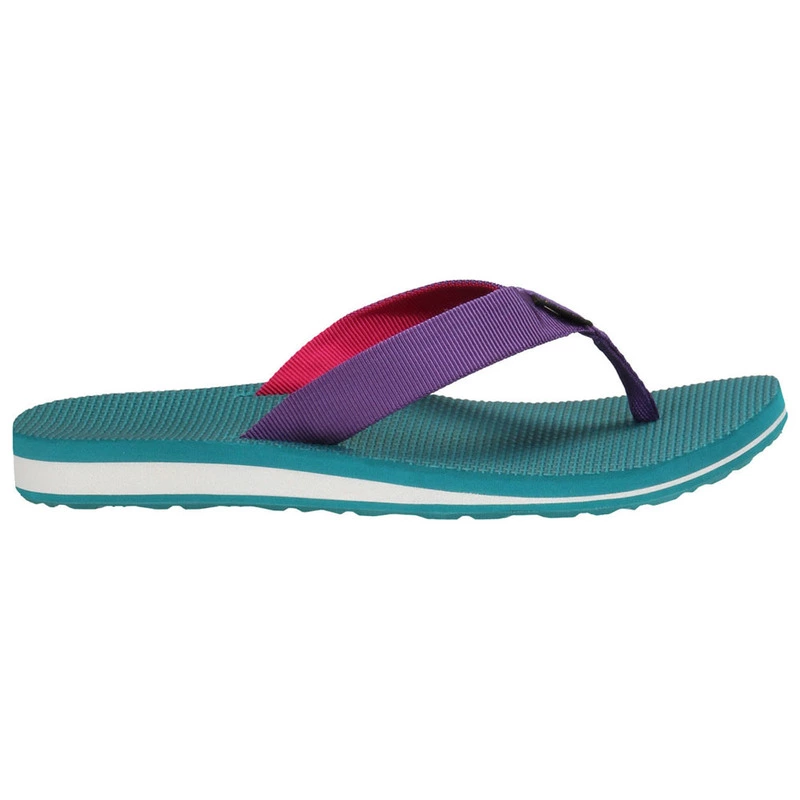 Teva Womens Original Flip Flops Dark Purple Berry Sportpursuit