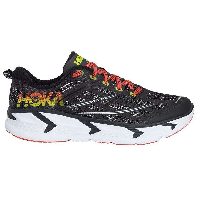 Hoka One One Mens Odyssey 2 Shoes Anthracite Citrus Sportpursuit.c