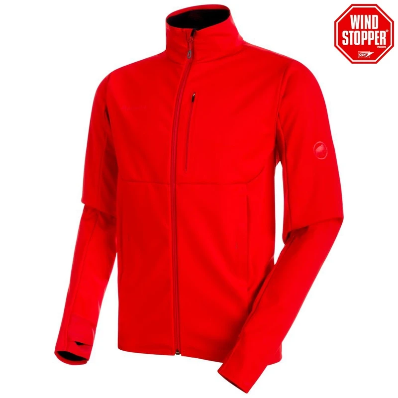 Mammut Mens Ultimate V SO Jacket Magma Black Sportpursuit