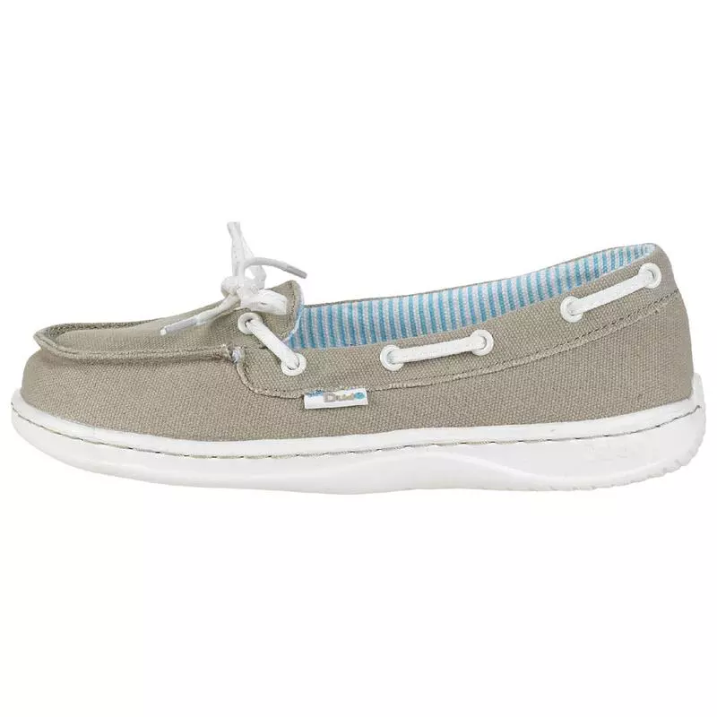 Hey Dude Womens Moka Shoes Beige Sportpursuit