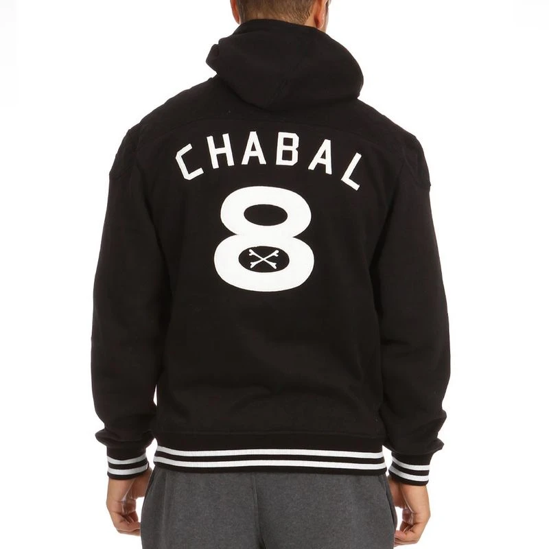 Ruckfield Mens Chabal Rugby Hoodie (Black)