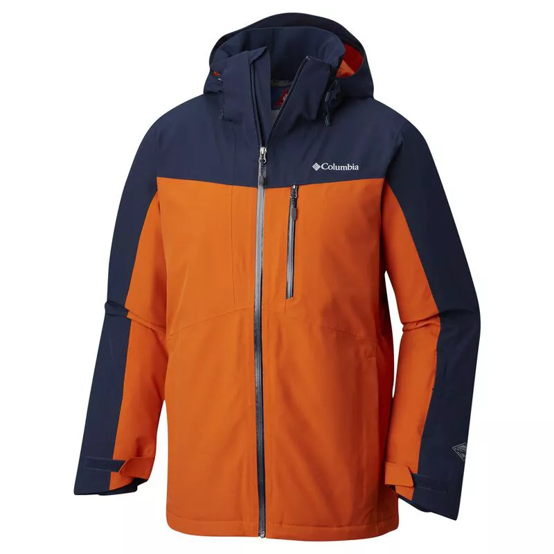Navy blue and orange jacket hot sale