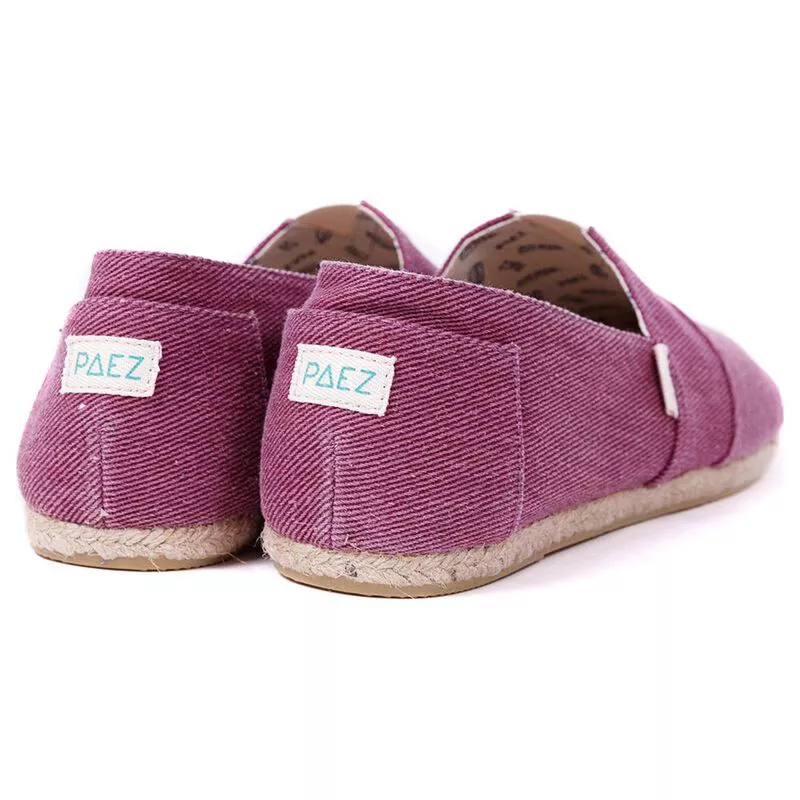 espadrille homme rose