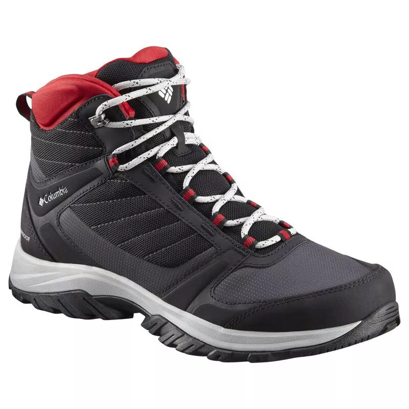 Columbia Mens Terrebonne II Sport Mid Omni Tech Boots Black White