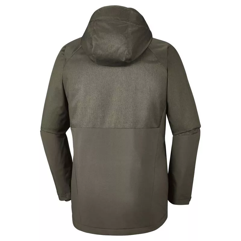 Columbia Mens Wildside Jacket Peatmoss Peatmoss Heather Sportpurs