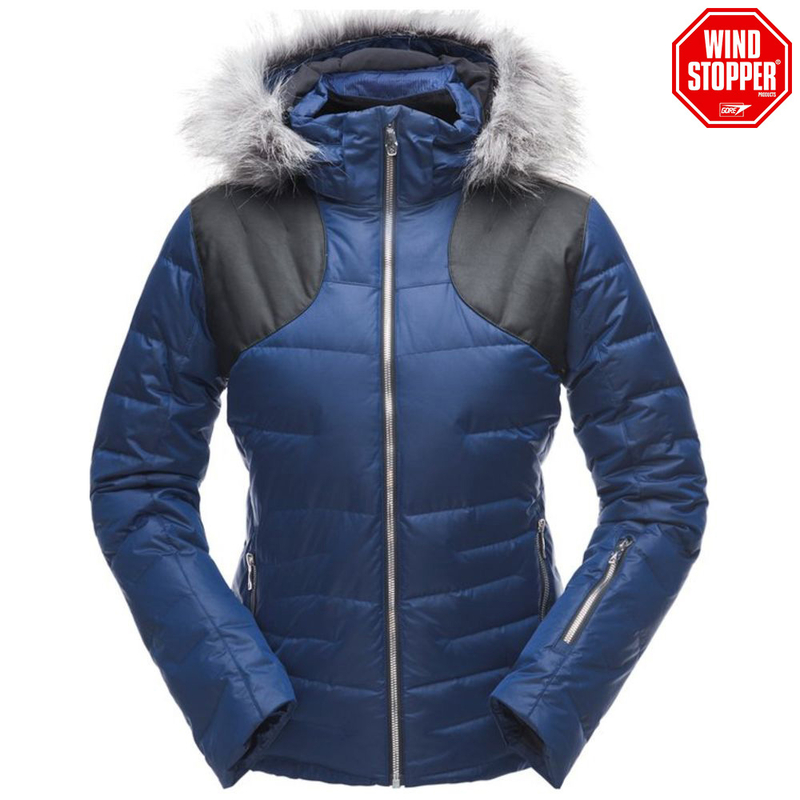 Women's falline real fur jacket top