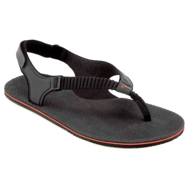 Vivo barefoot Womens Ulysses Sandals Black Red Sportpursuit