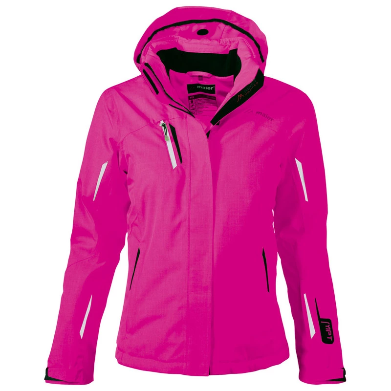 Maier Womens Bonette Ski Jacket Neon Pink Sportpursuit